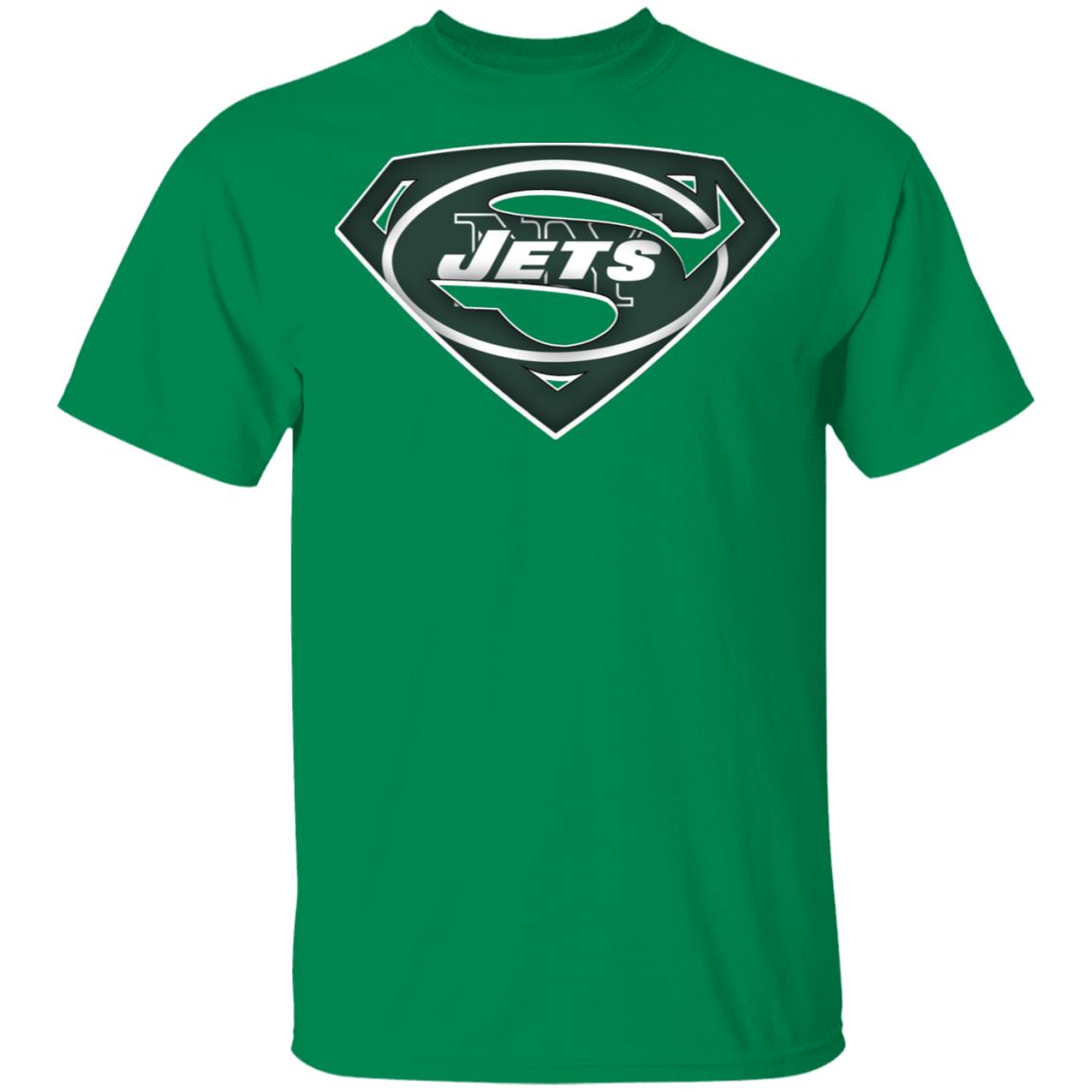 We Are Undefeatable The New York Jets x Superman NFL Men's T-Shirt ...