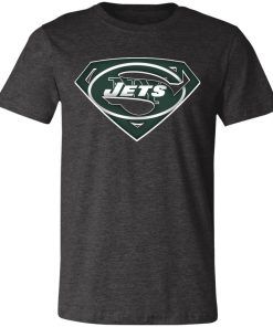 We Are Undefeatable The New York Jets x Superman NFL Unisex Jersey Tee