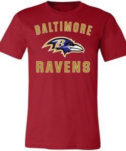 Baltimore Ravens NFL Line by Fanatics Branded Gray Victory Unisex Jersey Tee