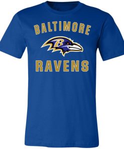 Baltimore Ravens NFL Line by Fanatics Branded Gray Victory Unisex Jersey Tee
