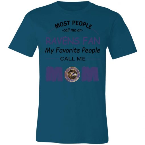 Most People Call Me Baltimore Ravens Fan Football Mom Unisex Jersey Tee