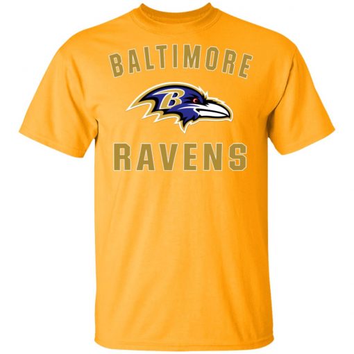 Baltimore Ravens NFL Line by Fanatics Branded Gray Victory Men’s T-Shirt
