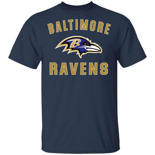 Baltimore Ravens NFL Line by Fanatics Branded Gray Victory Men’s T-Shirt