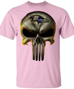 Baltimore Ravens The Punisher Mashup Football Shirts Men’s T-Shirt