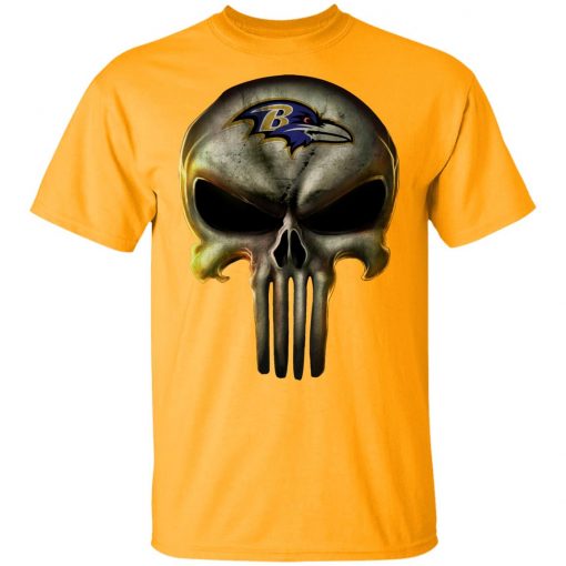 Baltimore Ravens The Punisher Mashup Football Shirts Youth’s T-Shirt