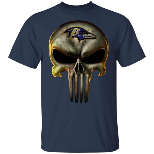 Baltimore Ravens The Punisher Mashup Football Shirts Youth’s T-Shirt