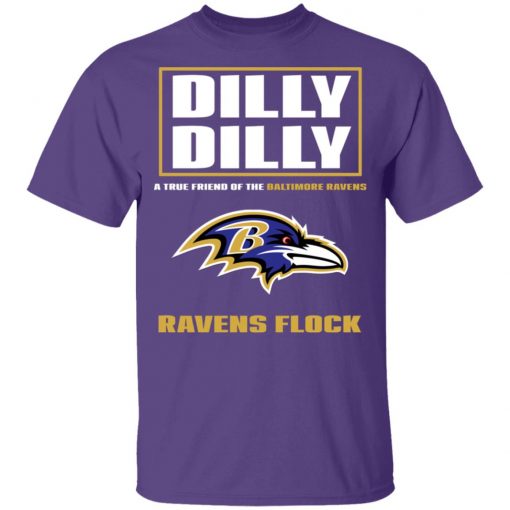 Dilly Dilly A True Friend Of The Baltimore Ravens Shirts Youth’s T-Shirt