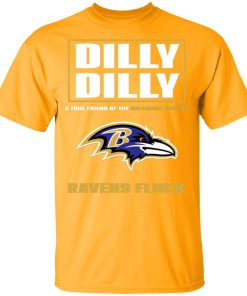 Dilly Dilly A True Friend Of The Baltimore Ravens Shirts Youth’s T-Shirt