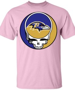 NFL Team Baltimore Ravens x Grateful Dead Youth’s T-Shirt