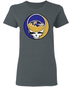 NFL Team Baltimore Ravens x Grateful Dead Women’s T-Shirt