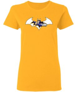 We Are The Baltimore Ravens Batman NFL Mashup Women’s T-Shirt