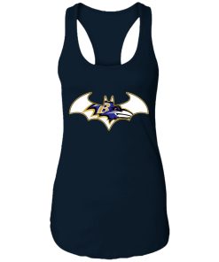 We Are The Baltimore Ravens Batman NFL Mashup Racerback Tank