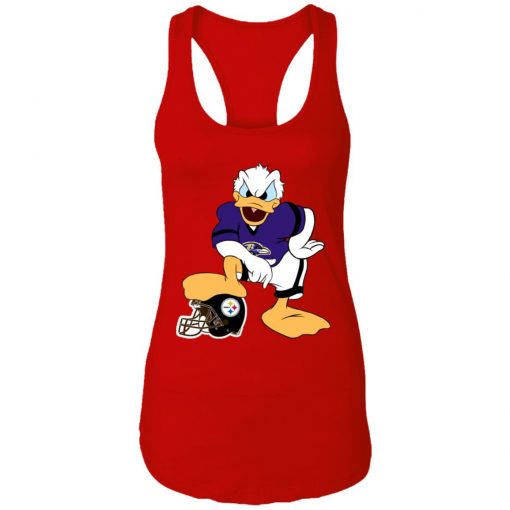 You Cannot Win Against The Donald Baltimore Ravens NFL Racerback Tank