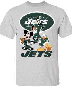 Mickey Donald Goofy The Three New York Jets Football Youth’s T-Shirt