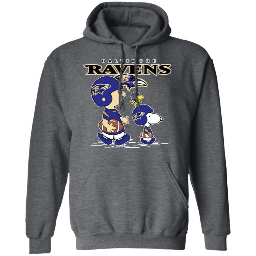 Baltimore Ravens Let’s Play Football Together Snoopy NFL Shirts Hoodie