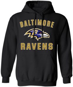 Baltimore Ravens NFL Line by Fanatics Branded Gray Victory Hoodie