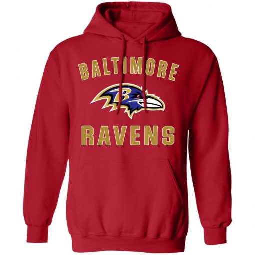 Baltimore Ravens NFL Line by Fanatics Branded Gray Victory Hoodie