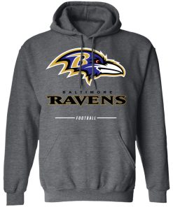 Baltimore Ravens NFL Pro Line Black Team Lockup Hoodie