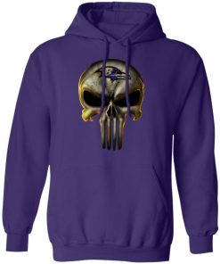 Baltimore Ravens The Punisher Mashup Football Shirts Hoodie