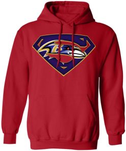 We Are Undefeatable The Baltimore Ravens x Superman NFL Hoodie