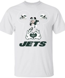 I Love The Jets Mickey Mouse New York Jets Youth’s T-Shirt
