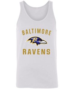 Baltimore Ravens NFL Line by Fanatics Branded Gray Victory Unisex Tank