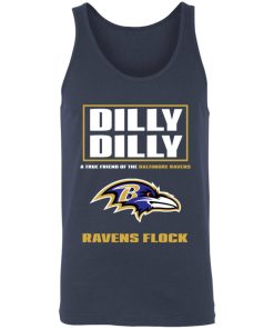Dilly Dilly A True Friend Of The Baltimore Ravens Shirts Unisex Tank