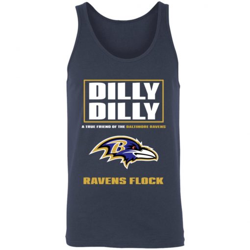 Dilly Dilly A True Friend Of The Baltimore Ravens Shirts Unisex Tank