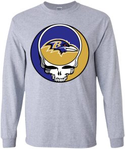 NFL Team Baltimore Ravens x Grateful Dead Youth LS T-Shirt