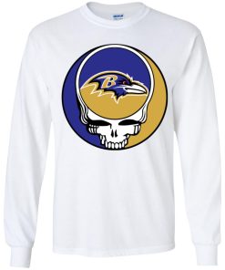 NFL Team Baltimore Ravens x Grateful Dead Youth LS T-Shirt