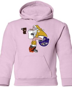 Santa Claus Pittsburgh Steelers Shit On Other Teams Christmas Youth Hoodie