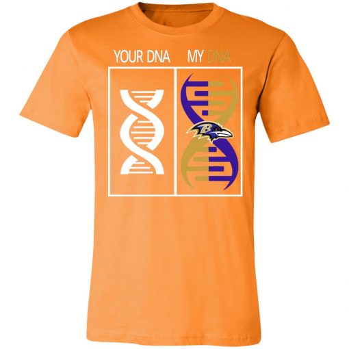 My DNA Is The Baltimore Ravens Football NFL Unisex Jersey Tee