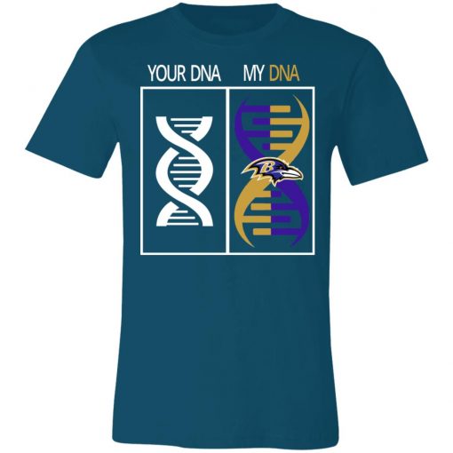 My DNA Is The Baltimore Ravens Football NFL Unisex Jersey Tee