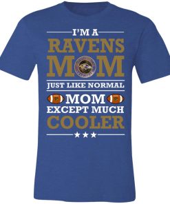 I’m A Ravens Mom Just Like Normal Mom Except Cooler NFL Unisex Jersey Tee