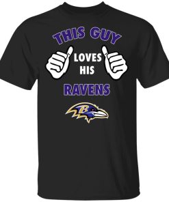 This Guy Loves His Baltimore Ravens Youth T-Shirt