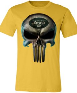 New York Jets The Punisher Mashup Football Unisex Jersey Tee