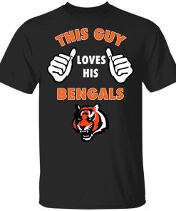 This Guy Loves His Cincinnati Bengals NFL Youth T-Shirt