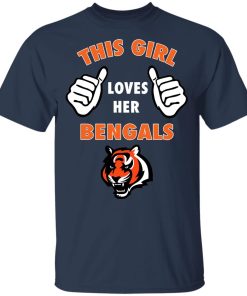 This Girl Loves Her Cincinnati Bengals NFL Youth T-Shirt