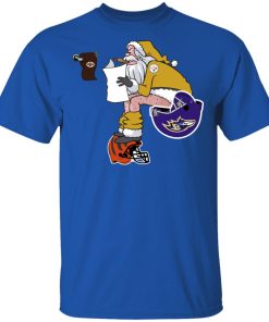 Private: Santa Claus Pittsburgh Steelers Shit On Other Teams Christmas Men’s T-Shirt