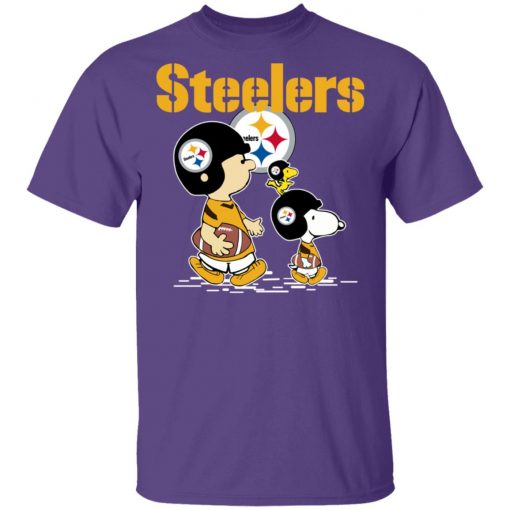 Private: PITTSBURGH STEELERS Let’s Play Football Together Snoopy NFL Men’s T-Shirt