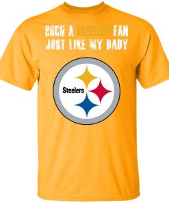 Private: Pittsburgh Steelers Born A Steelers Fan Just Like My Daddy T-Shirt