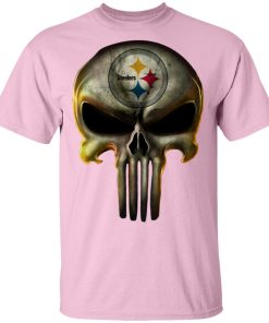 Private: Pittsburgh Steelers The Punisher Mashup Football Shirts T-Shirt